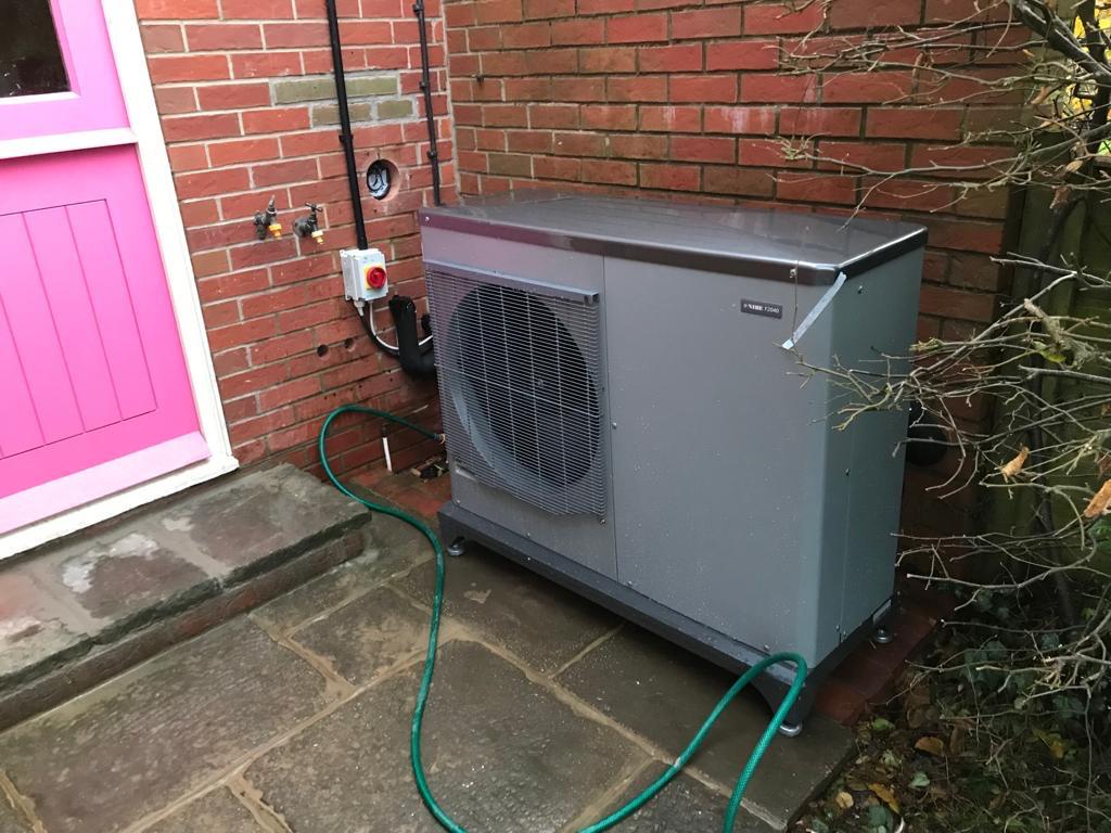 NIBE air source heat pump