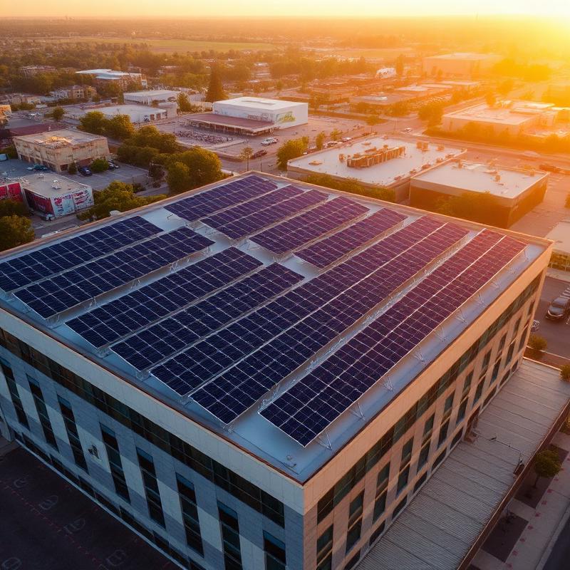 Commercial PV installation